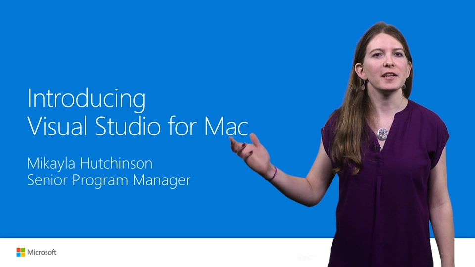Introducing Visual Studio For Mac